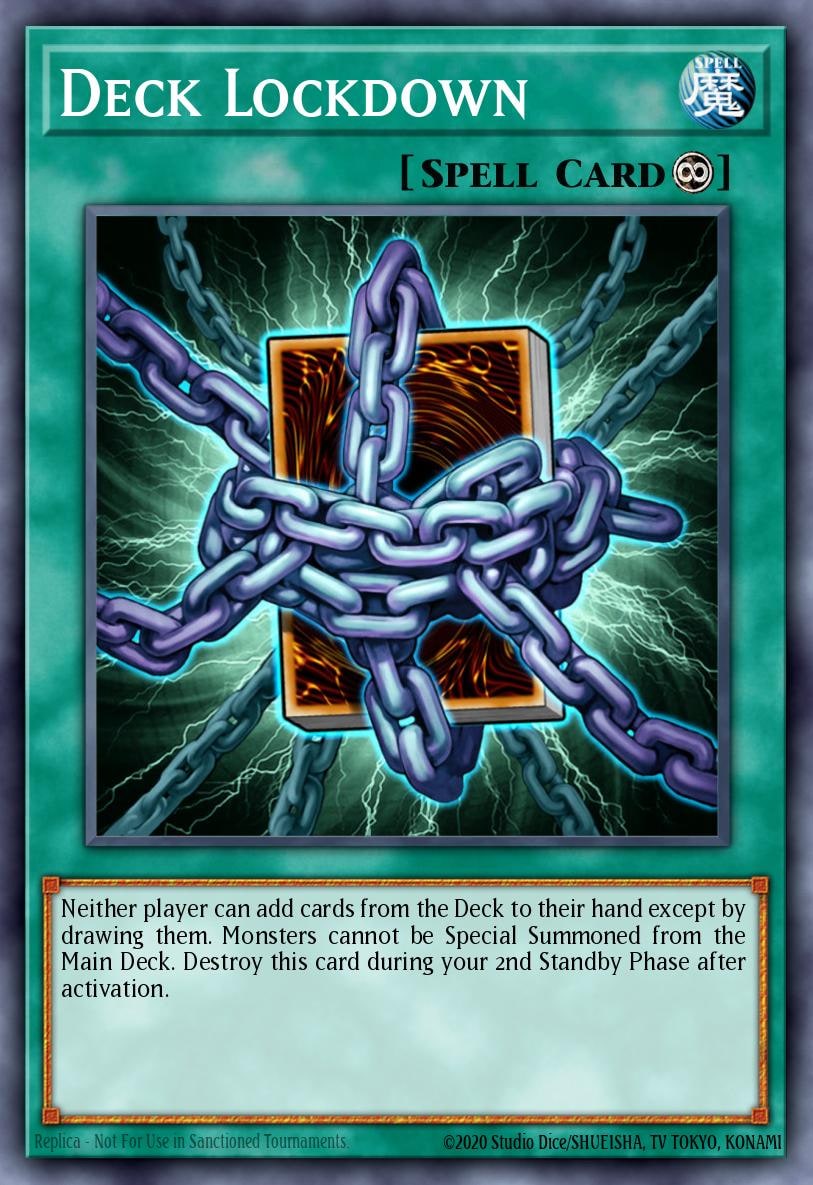 Deck Lockdown, Duel Overload DUOV-EN090