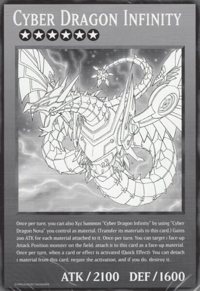 Cyber Dragon Infinity (Oversized), Duel Overload P210875