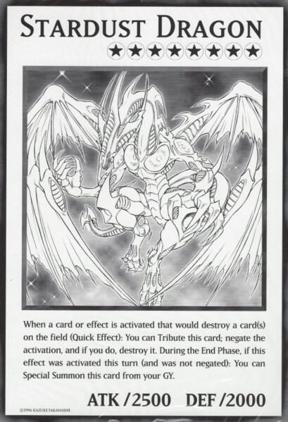Stardust Dragon (Oversized), Duel Overload P210876