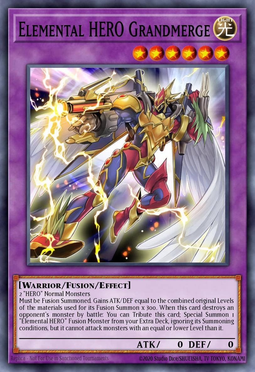 Elemental HERO Grandmerge, Duel Power DUPO-EN004