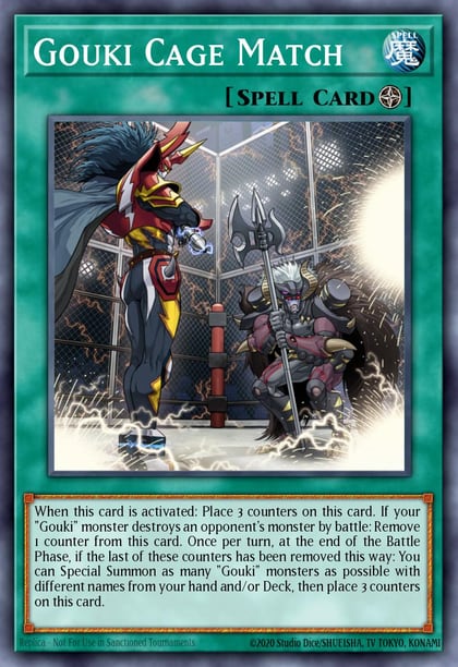 Gouki Cage Match, Duel Power DUPO-EN024