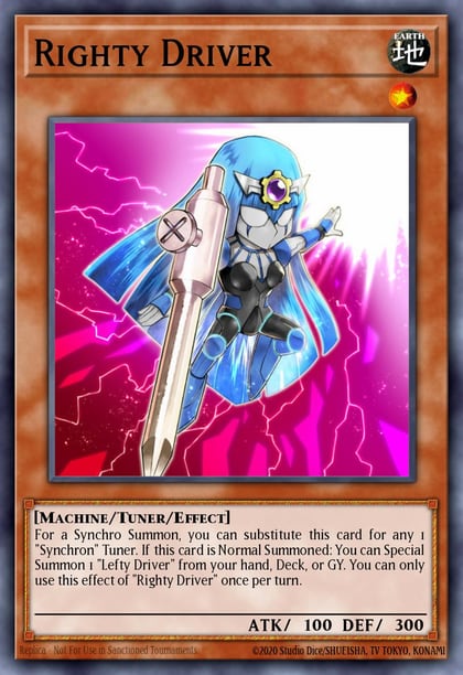 Righty Driver, Duel Power DUPO-EN032