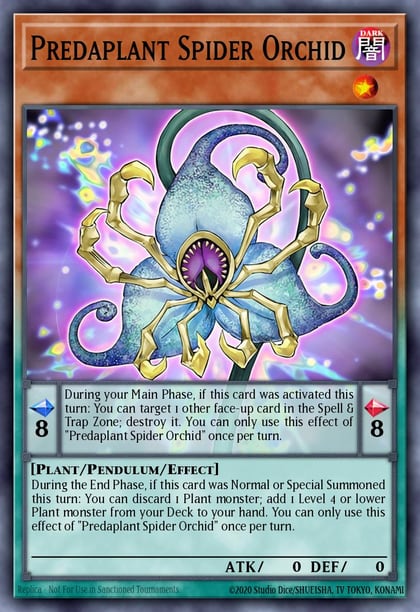 Predaplant Spider Orchid, Duel Power DUPO-EN035
