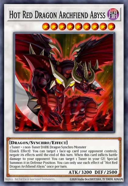 Hot Red Dragon Archfiend Abyss, Duel Power DUPO-EN057