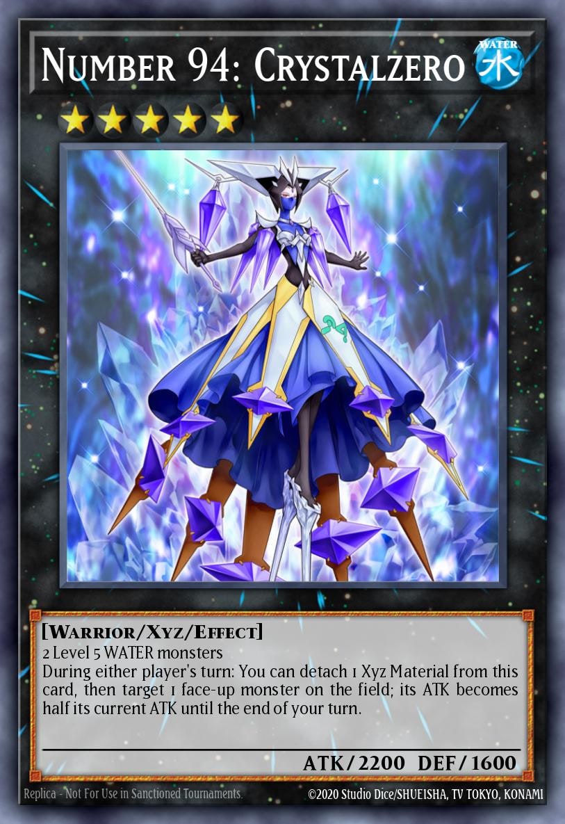 Number 94: Crystalzero, Duelist Saga DUSA-EN006