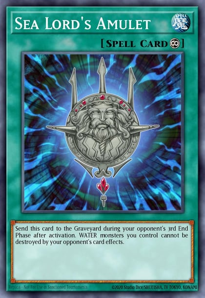 Sea Lord's Amulet, Duelist Saga DUSA-EN009