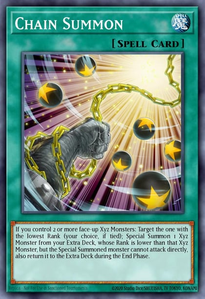Chain Summon, Duelist Saga DUSA-EN011