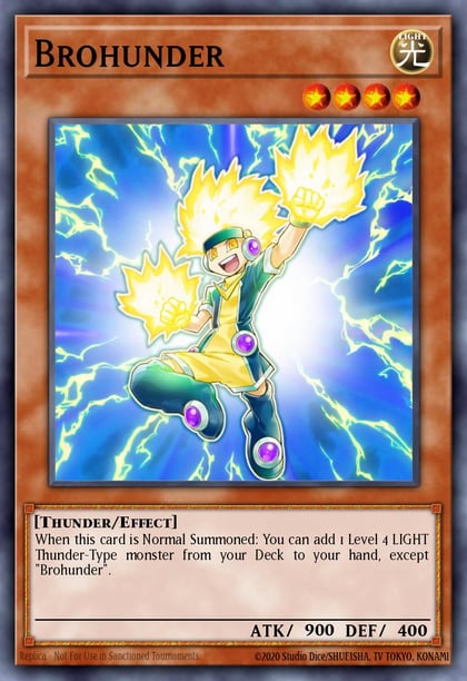 Brohunder, Duelist Saga DUSA-EN012
