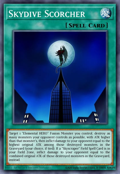 Skydive Scorcher, Duelist Saga DUSA-EN029