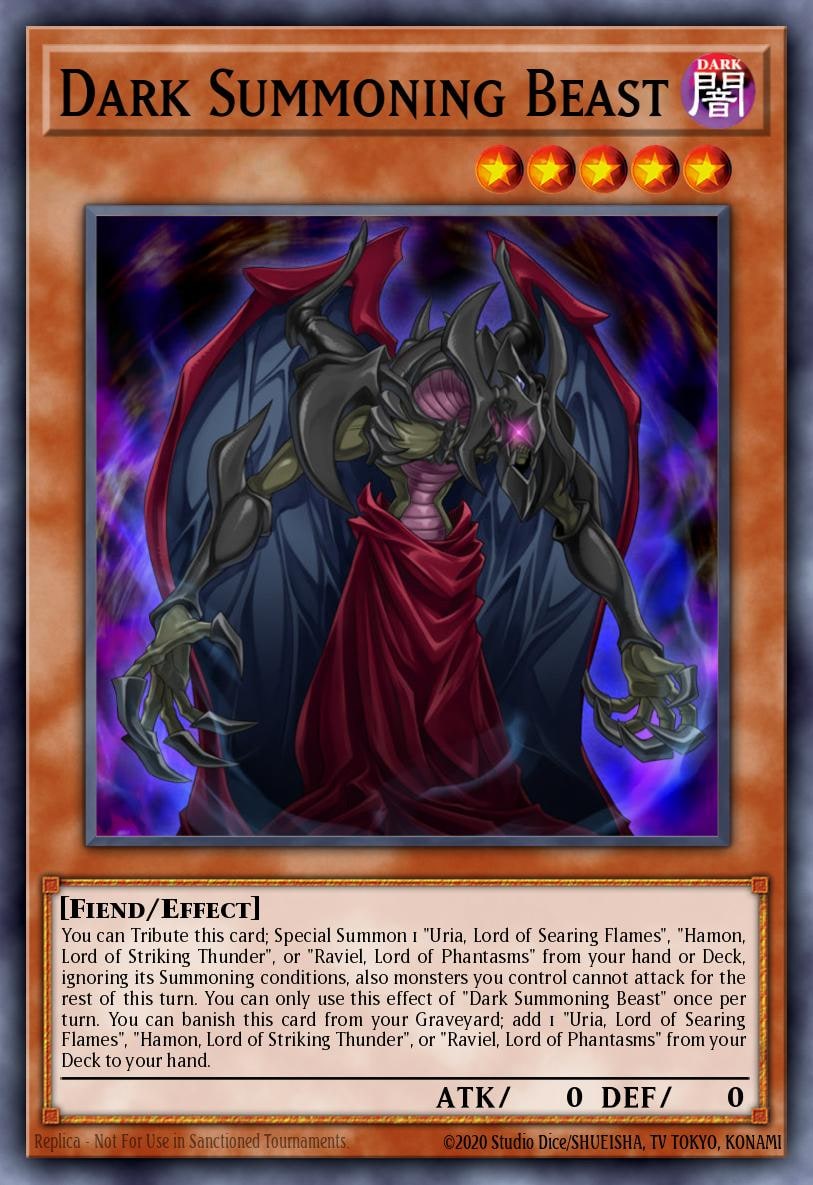 Dark Summoning Beast, Duelist Saga DUSA-EN030