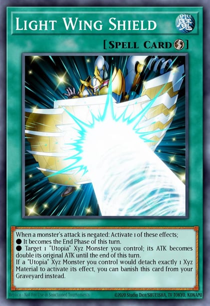 Light Wing Shield, Duelist Saga DUSA-EN039