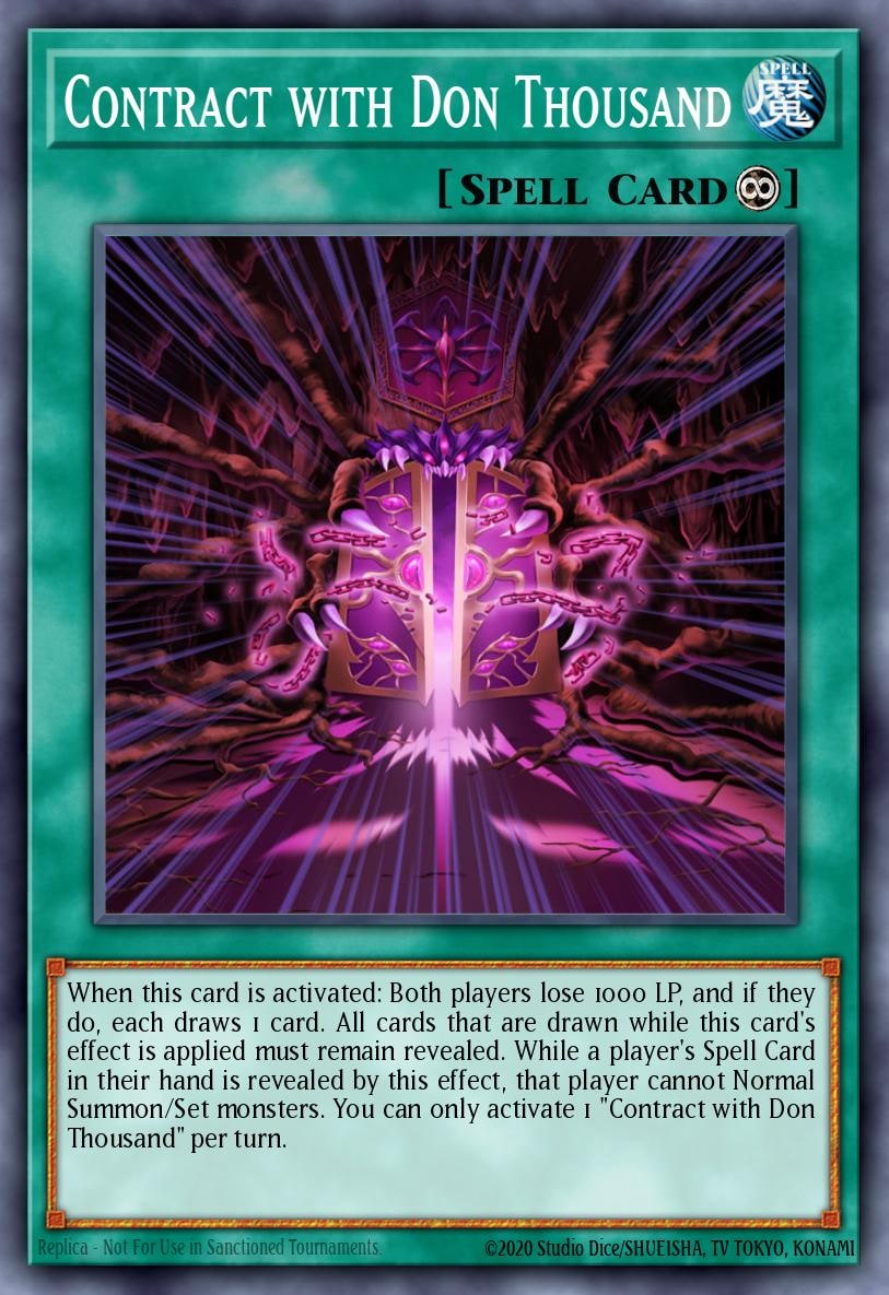 Contract with Don Thousand, Duelist Saga DUSA-EN041