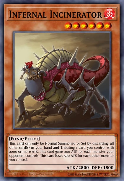 Infernal Incinerator, Elemental Energy EEN-EN012