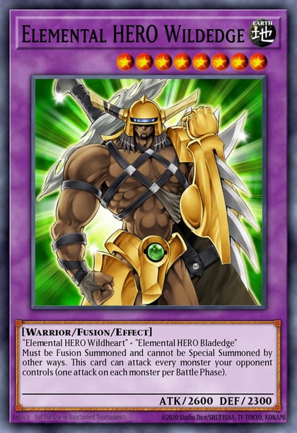 Elemental Hero Wildedge, Elemental Energy EEN-EN035