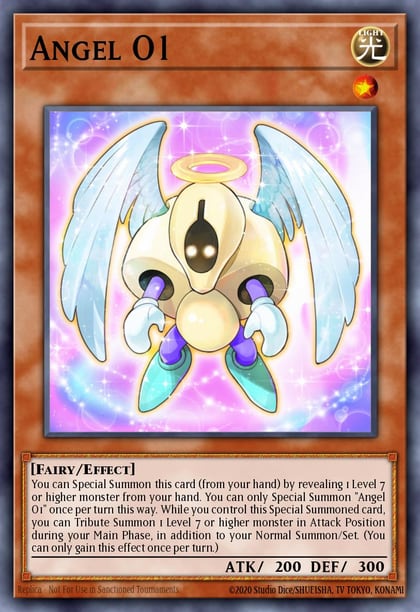 Angel O1, Egyptian God Deck: Obelisk the Tormentor EGO1-EN006