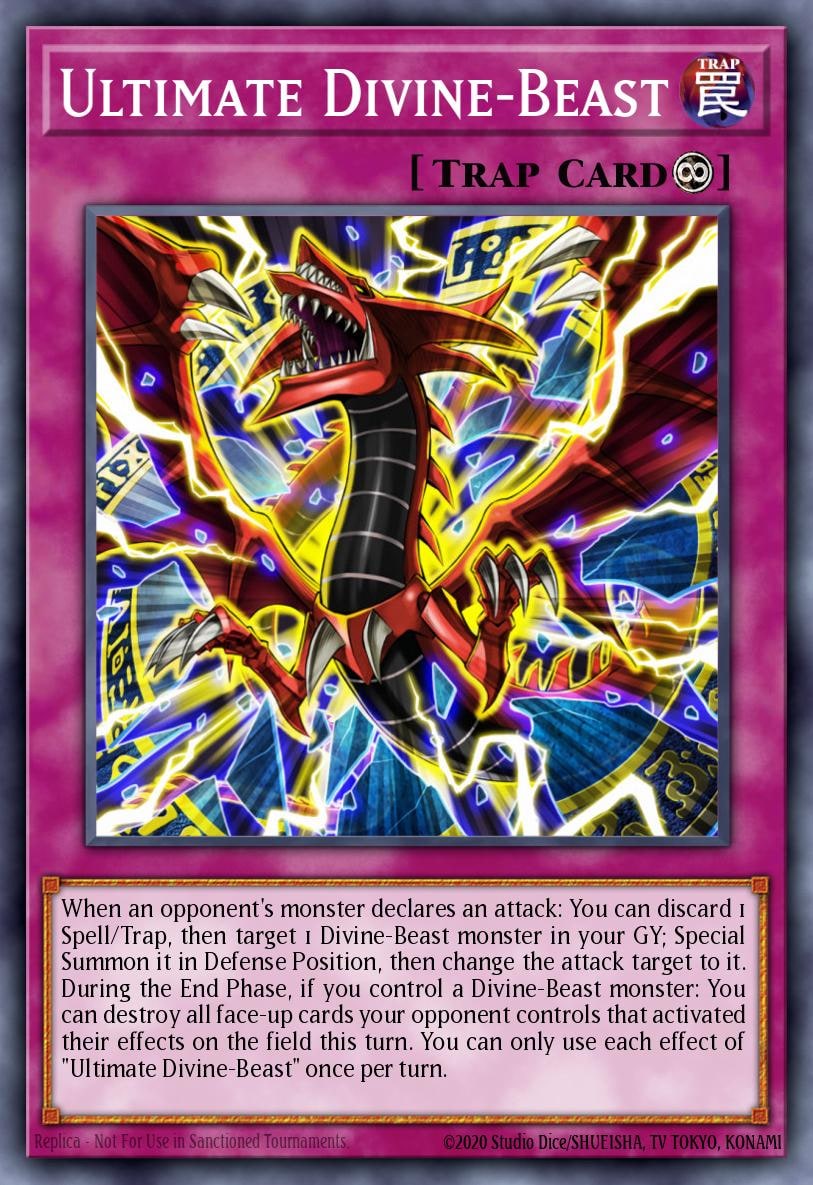 Ultimate Divine-Beast, Egyptian God Deck: Slifer the Sky Dragon EGS1-EN004