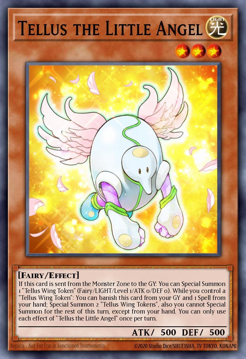 Tellus the Little Angel, Egyptian God Deck: Slifer the Sky Dragon EGS1-EN006