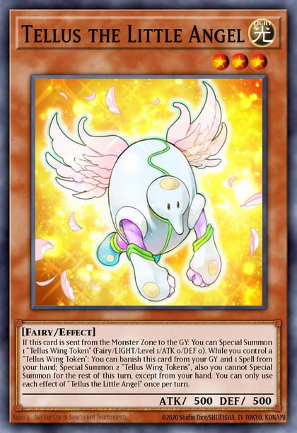 Tellus the Little Angel, Egyptian God Deck: Slifer the Sky Dragon EGS1-EN006