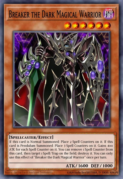 Breaker the Dark Magical Warrior, Egyptian God Deck: Slifer the Sky Dragon EGS1-EN014