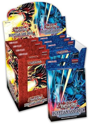 Egyptian God Deck Display - Slifer the Sky Dragon & Obelisk the Tormentor [1st Edition], Egyptian God Deck: Slifer the Sky Dragon P239087