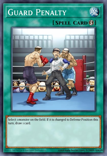Guard Penalty (UTR), Enemy of Justice EOJ-EN045