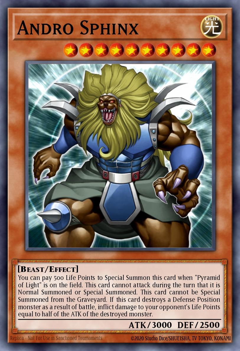 Andro Sphinx, Yu-Gi-Oh! Movie Exclusive Pack EP1-EN002