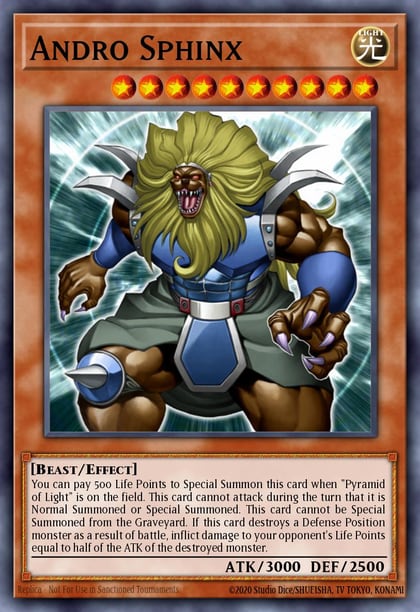Andro Sphinx, Yu-Gi-Oh! Movie Exclusive Pack EP1-EN002