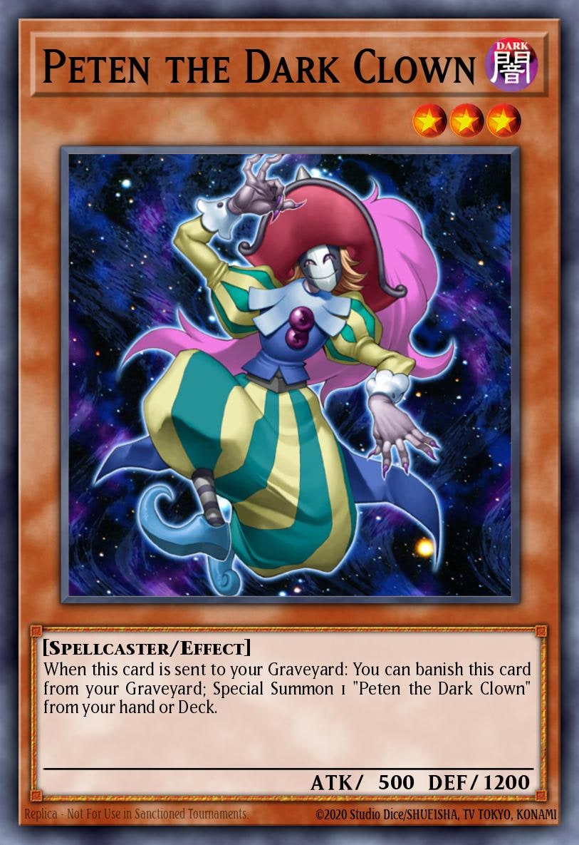 Peten the Dark Clown, Yu-Gi-Oh! Movie Exclusive Pack EP1-EN005