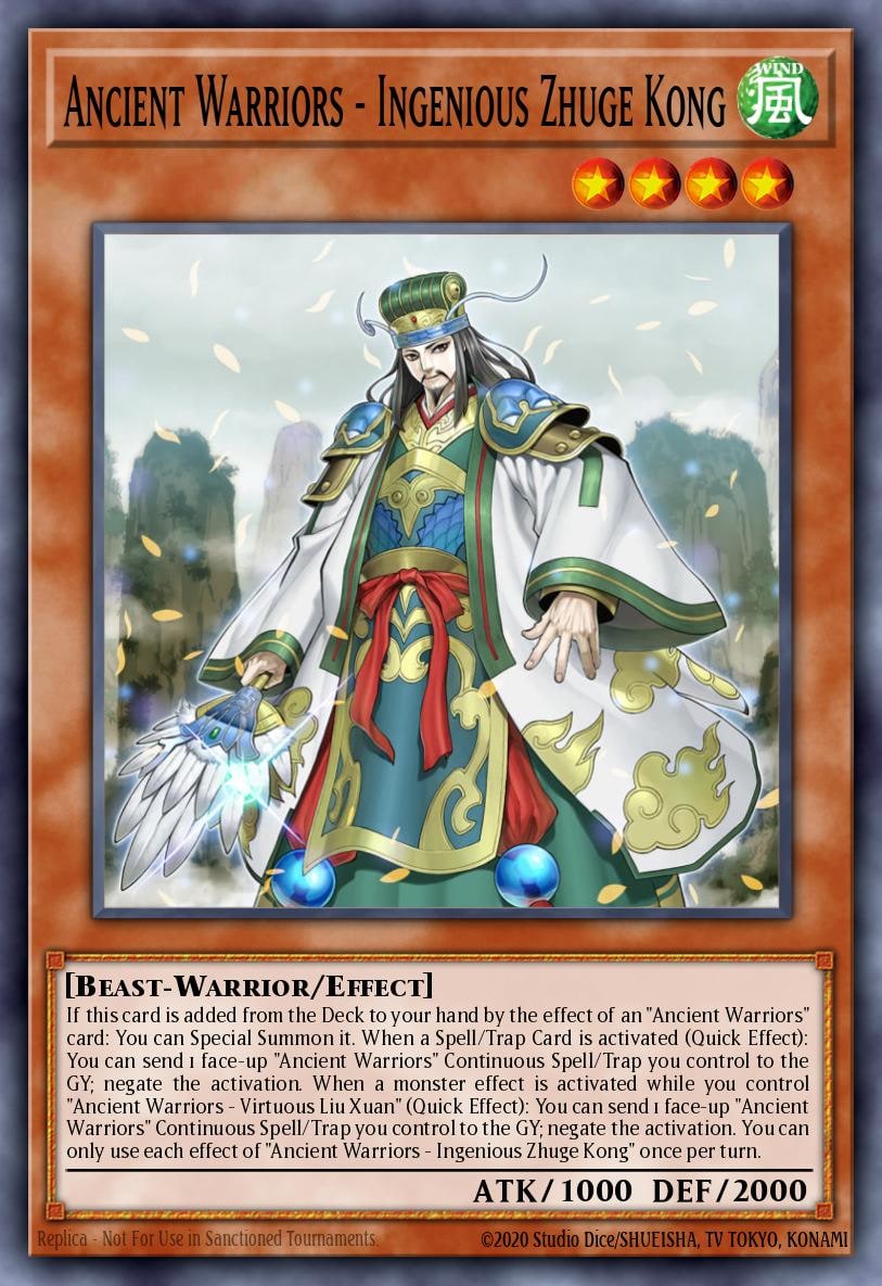 Ancient Warriors - Ingenious Zhuge Kong, Eternity Code ETCO-EN023