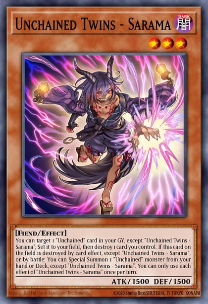 Unchained Twins - Sarama, Eternity Code ETCO-EN029