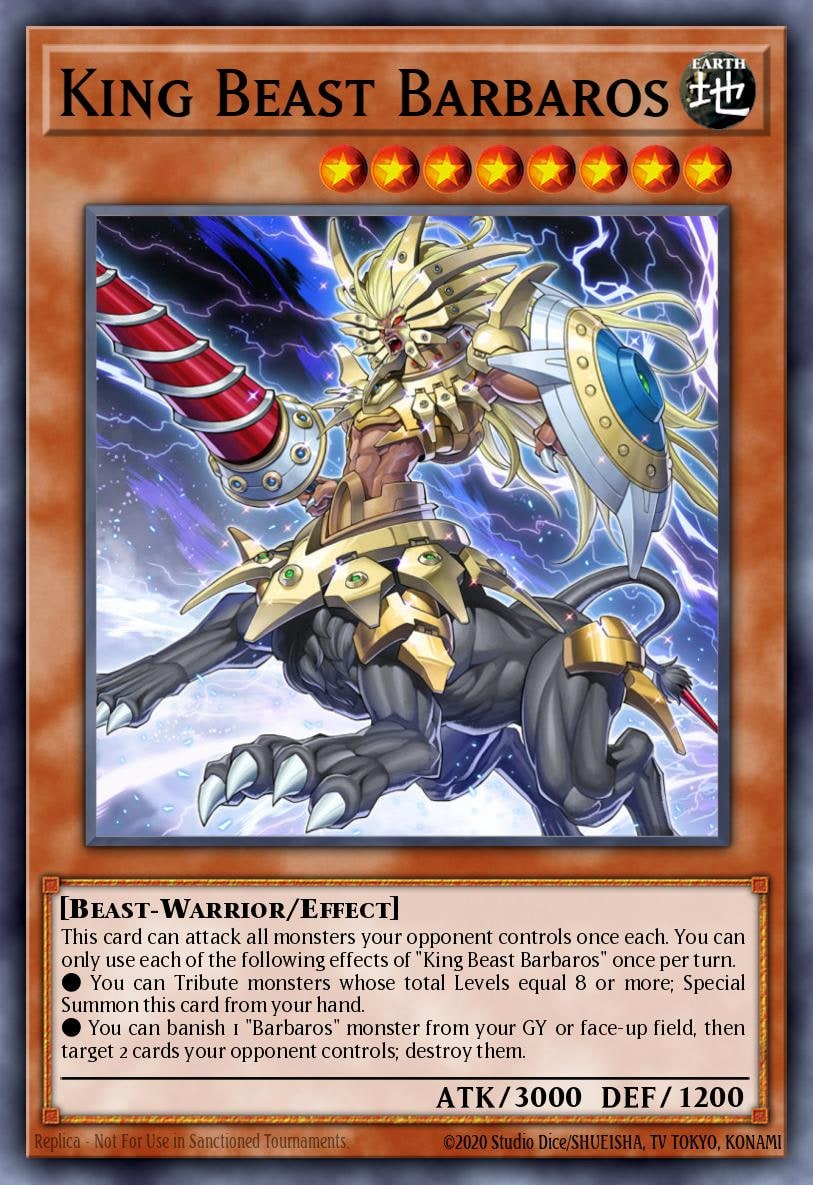 King Beast Barbaros, Eternity Code ETCO-EN030