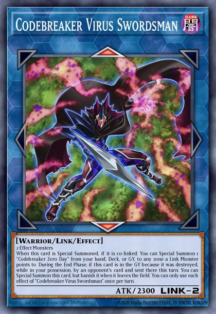 Codebreaker Virus Swordsman, Eternity Code ETCO-EN052