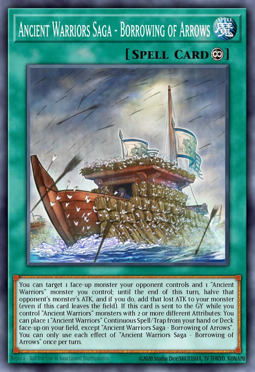 Ancient Warriors Saga - Borrowing of Arrows, Eternity Code ETCO-EN069