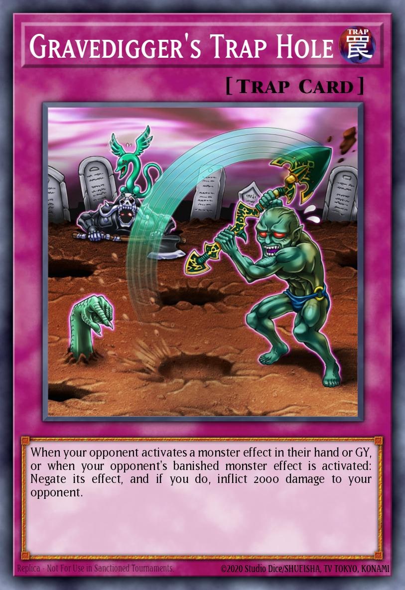 Gravedigger's Trap Hole, Eternity Code ETCO-EN078