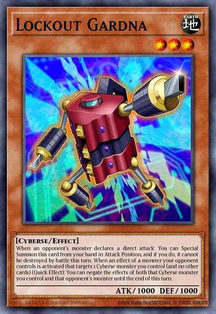 Lockout Gardna, Extreme Force EXFO-EN002