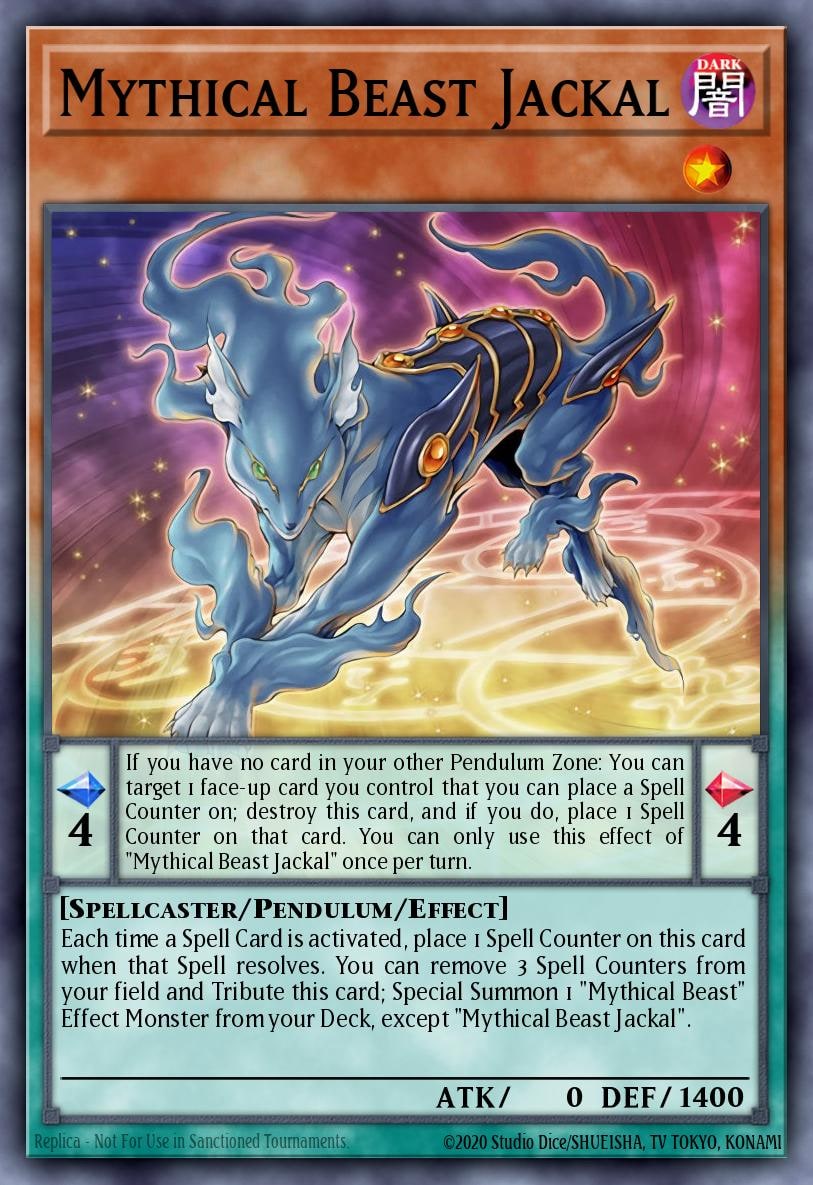 Mythical Beast Jackal, Extreme Force EXFO-EN022