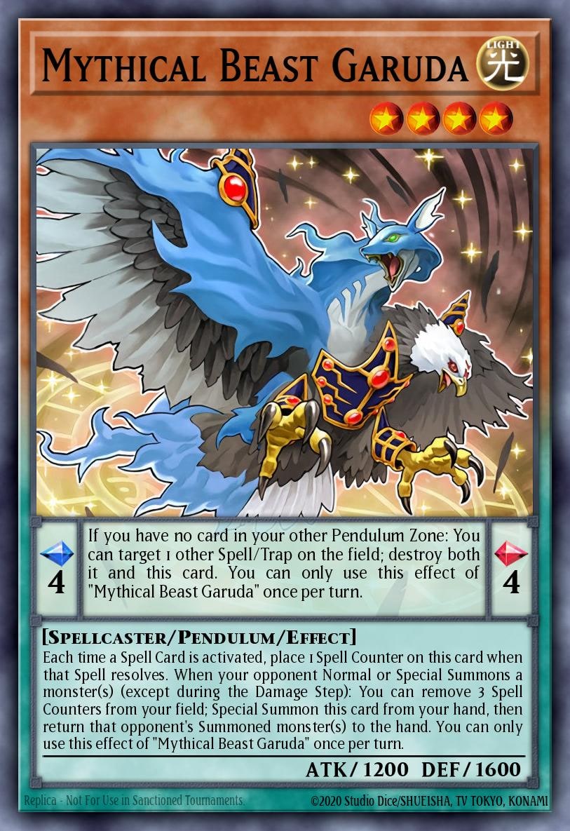 Mythical Beast Garuda, Extreme Force EXFO-EN023