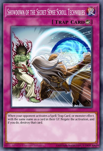 Showdown of the Secret Sense Scroll Techniques, Extreme Force EXFO-EN078