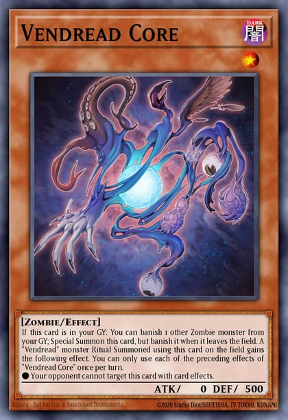 Vendread Core, Extreme Force EXFO-EN083