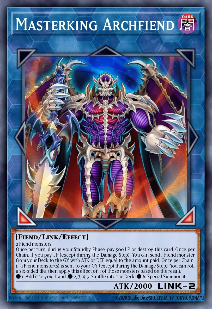 Masterking Archfiend, Extreme Force EXFO-EN090