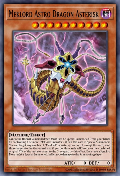 Meklord Astro Dragon Asterisk, Extreme Victory EXVC-EN015