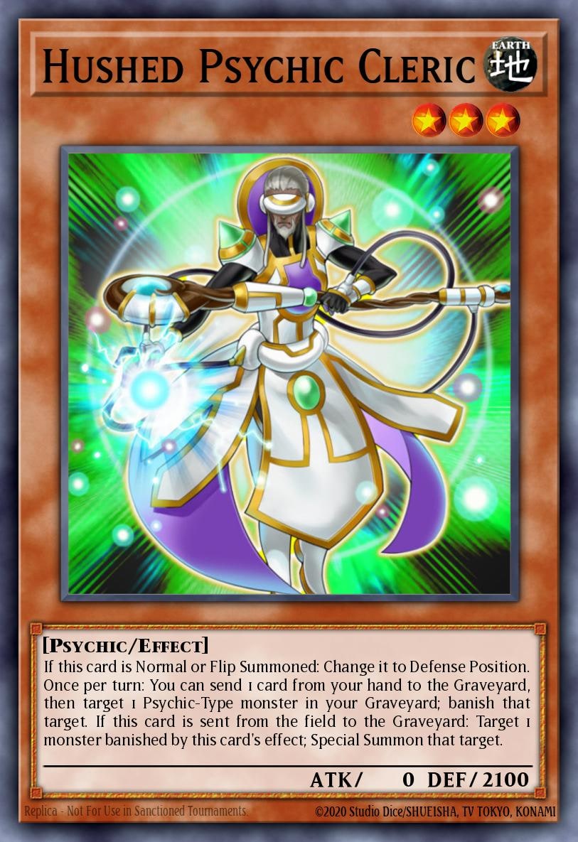 Hushed Psychic Cleric, Extreme Victory EXVC-EN027