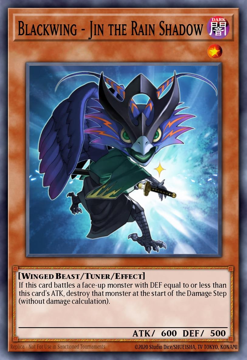 Blackwing - Jin the Rain Shadow, Extreme Victory EXVC-EN096