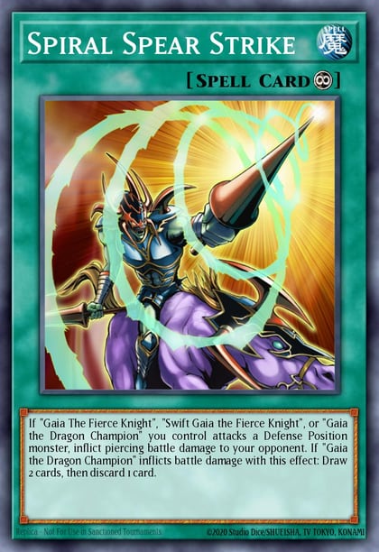 Spiral Spear Strike, Flaming Eternity FET-EN043