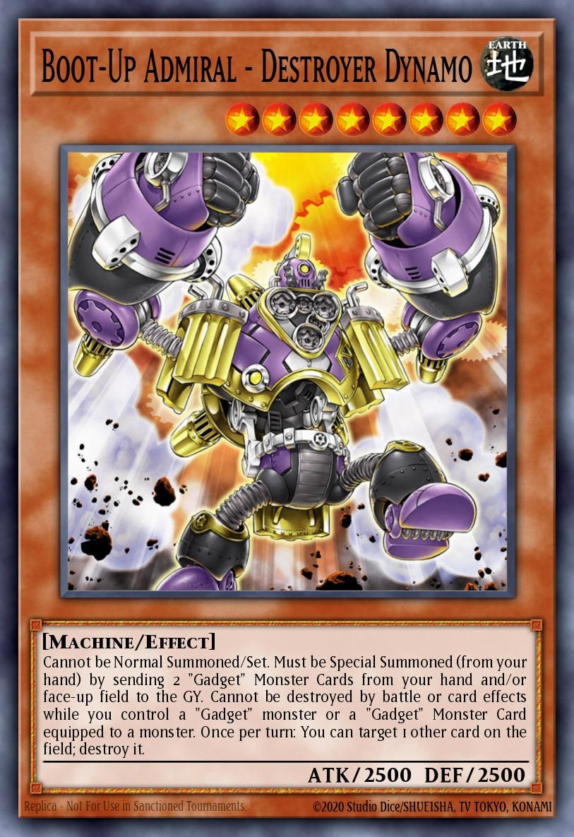 Boot-Up Admiral - Destroyer Dynamo, Fists of the Gadgets FIGA-EN002