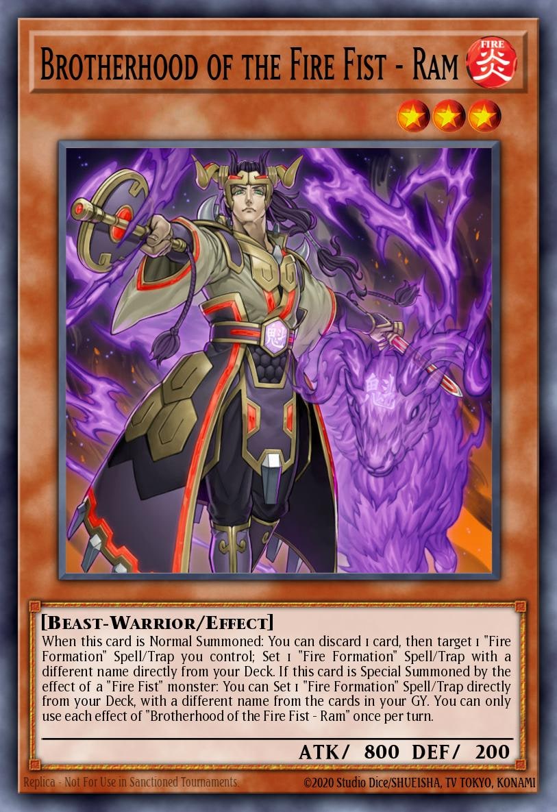 Brotherhood of the Fire Fist - Ram, Fists of the Gadgets FIGA-EN011