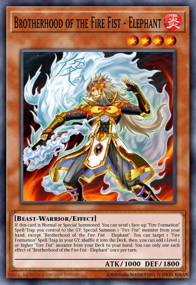 Brotherhood of the Fire Fist - Elephant, Fists of the Gadgets FIGA-EN012