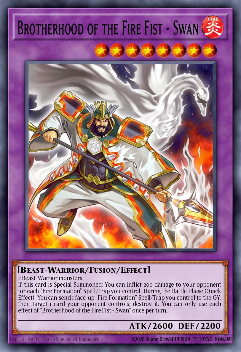 Brotherhood of the Fire Fist - Swan, Fists of the Gadgets FIGA-EN015