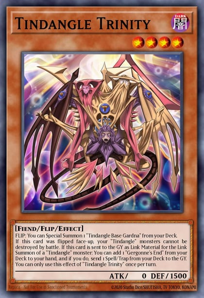 Tindangle Trinity, Flames of Destruction FLOD-EN013