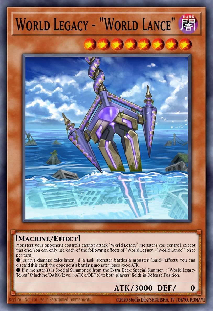 World Legacy - "World Lance", Flames of Destruction FLOD-EN018